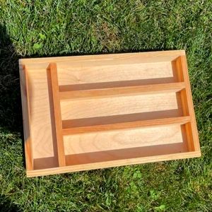 Wooden Utensil Organizer